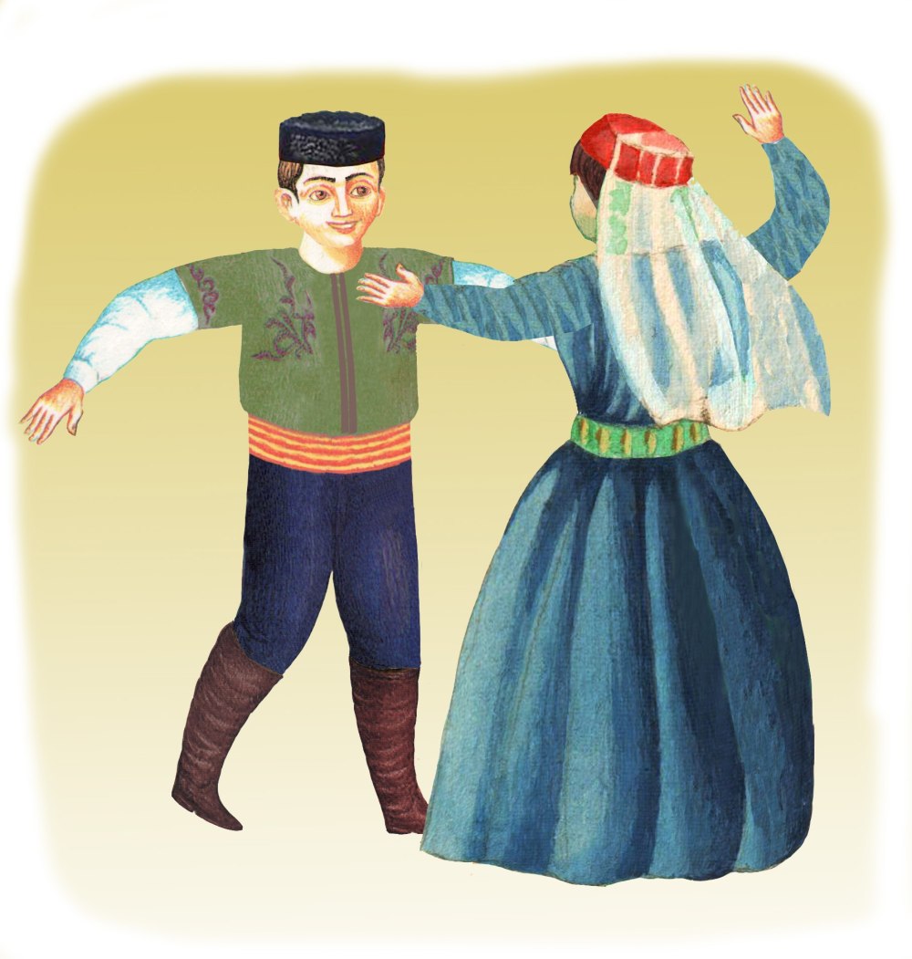 Чувашский национальный костюм мужской
