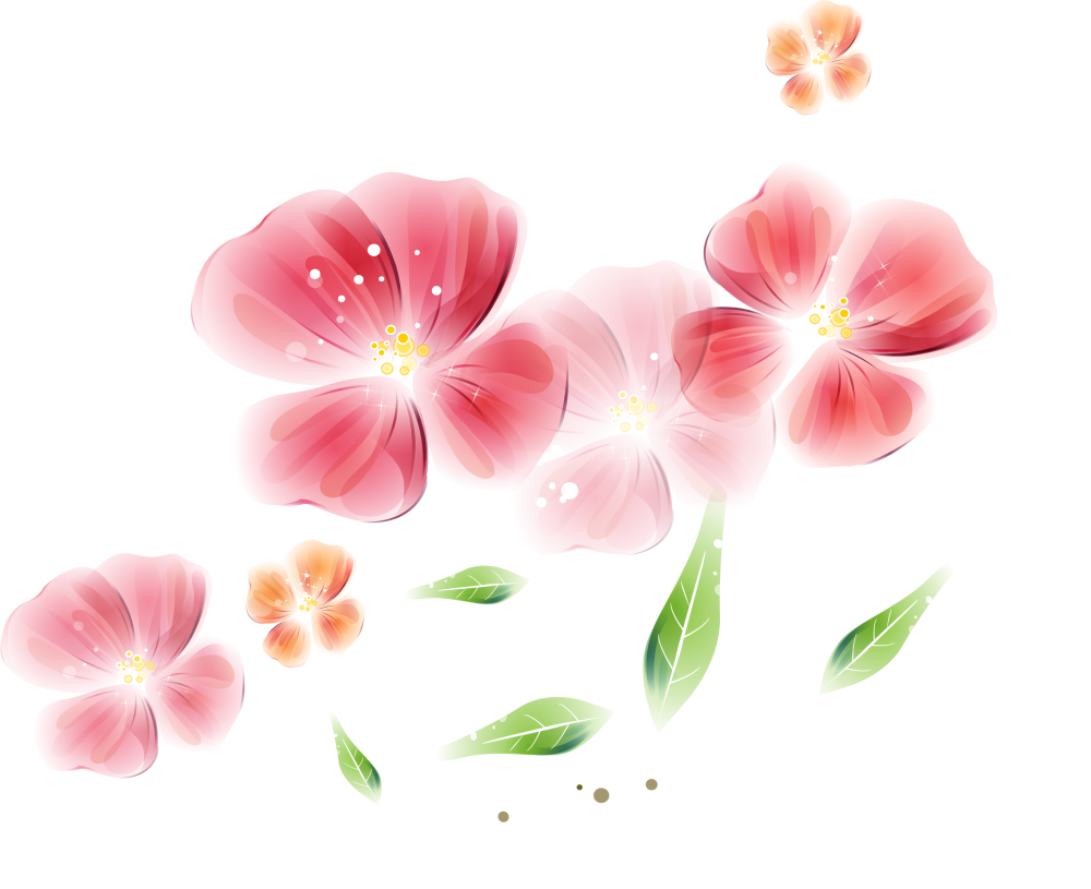 Векторные цветы