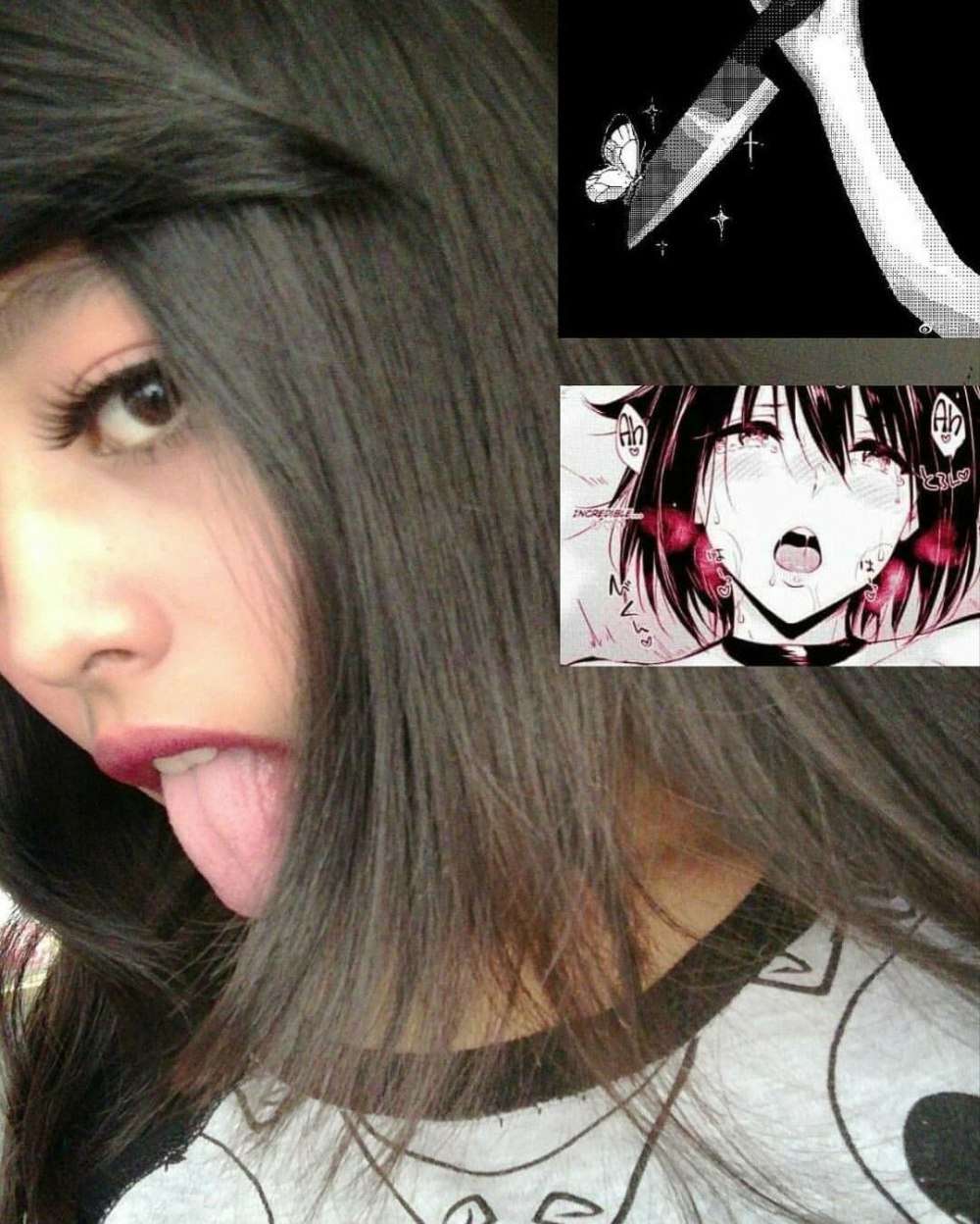 Макияж в стиле Kuromi