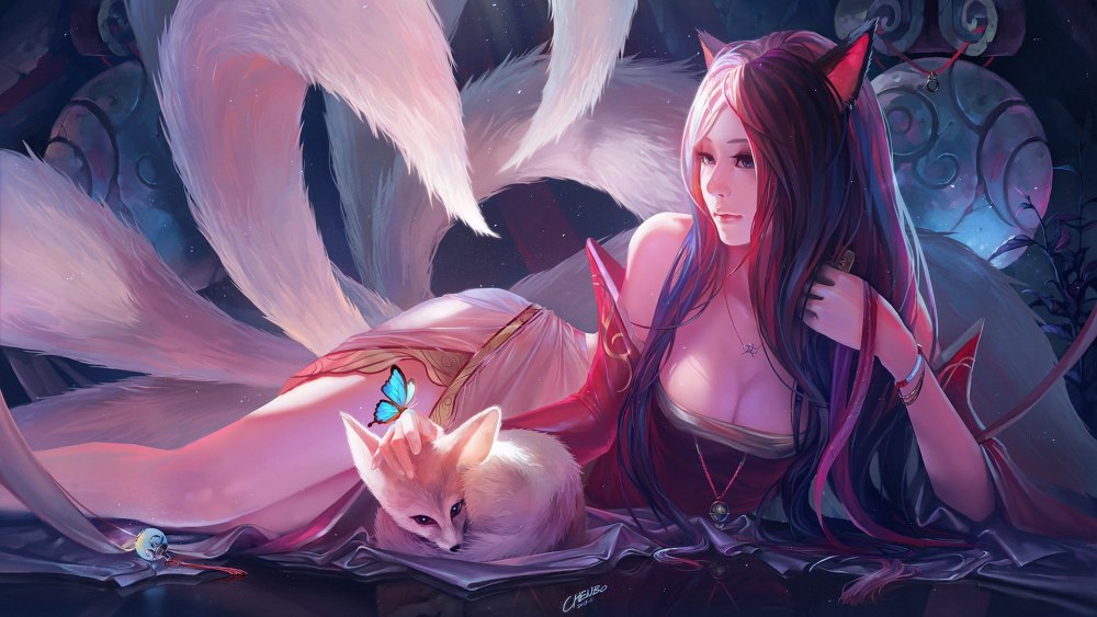 League of Legends Кицунэ