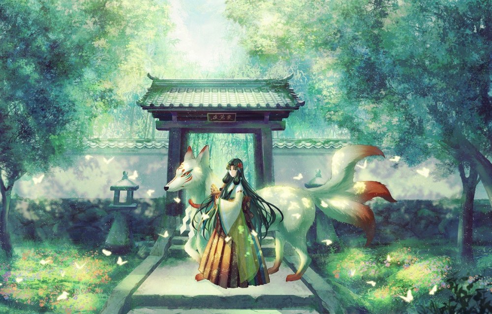 Кицунэ и кумихо