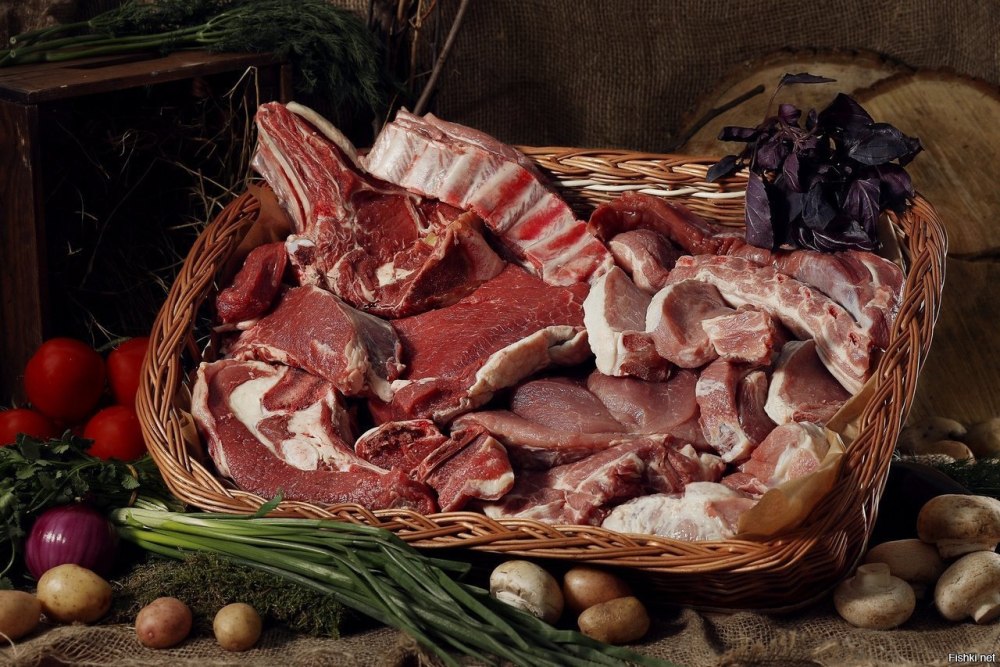 Мясной магазин реклама баннер