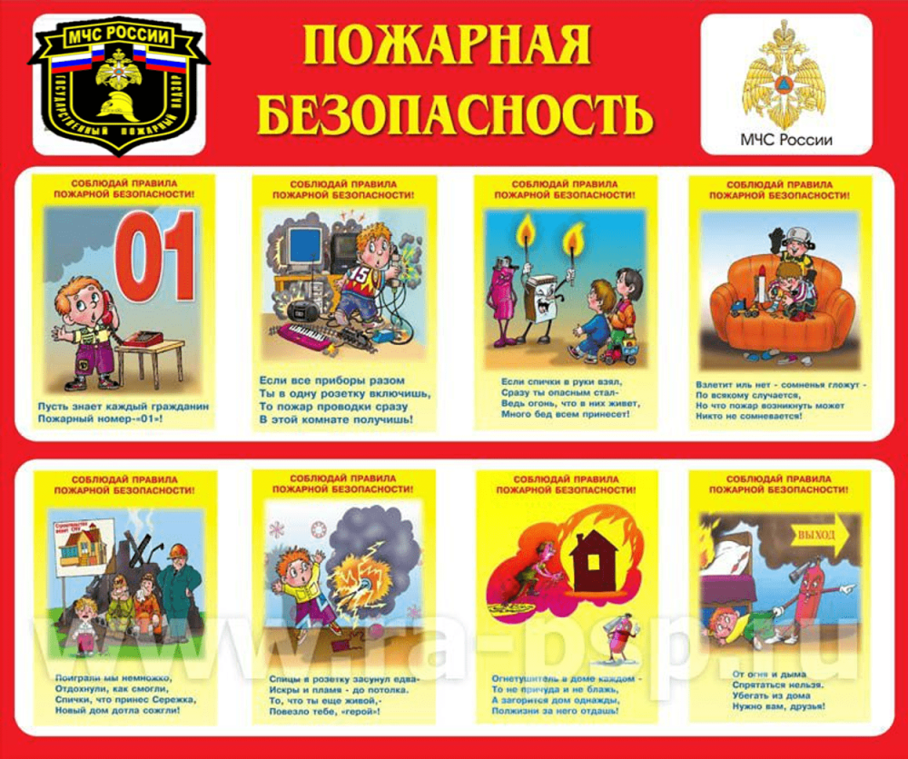 Презентация по пожарной безопасности в детском саду