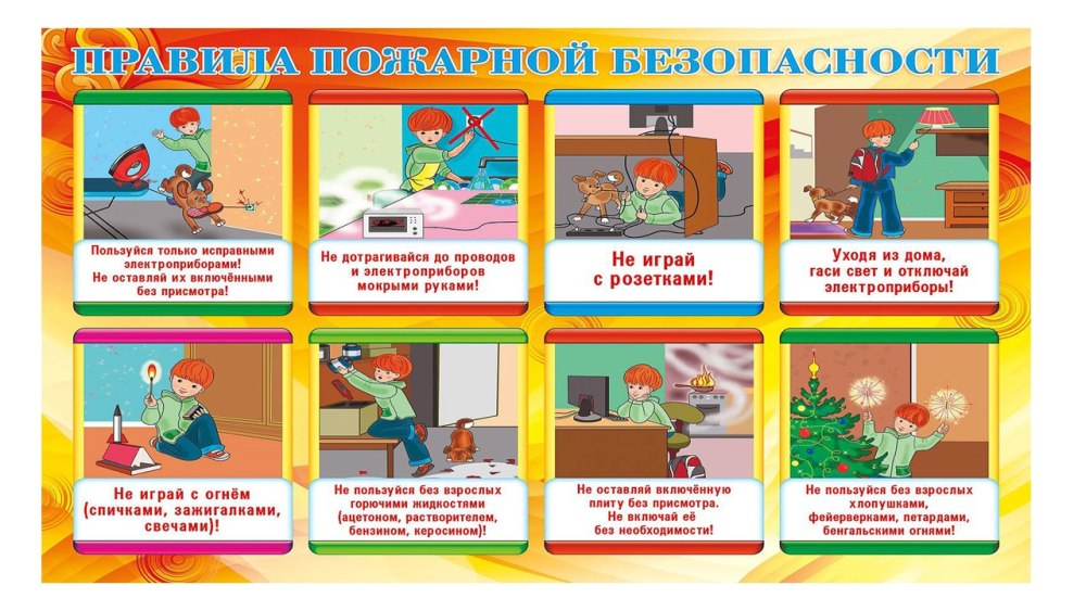 Пожарная безопасность для детей