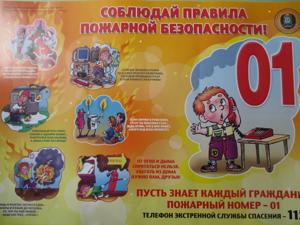 Противопожарная безопасность для детей дошкольного возраста