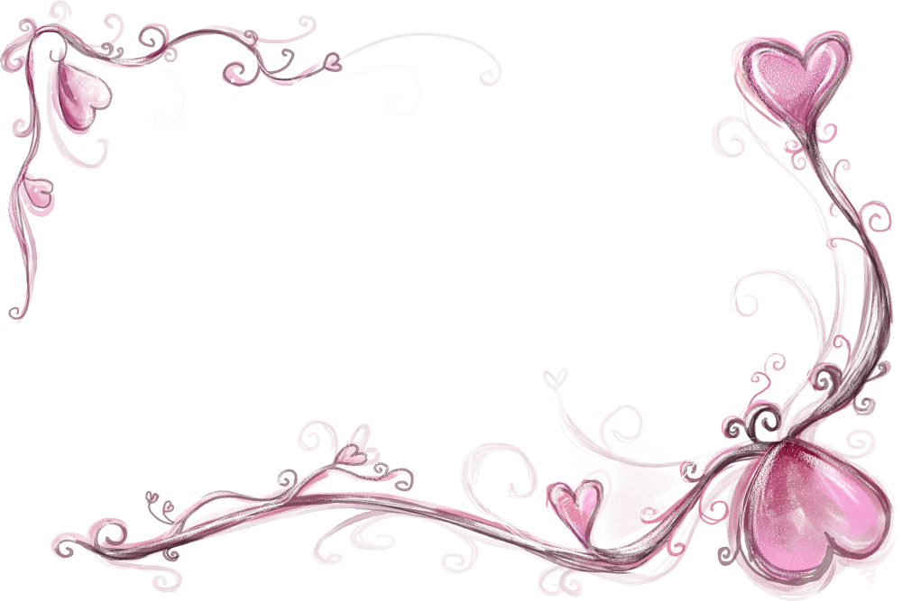Розовая рамка