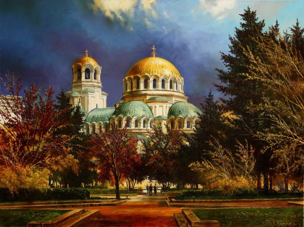 Васил Горанов художник картина собор