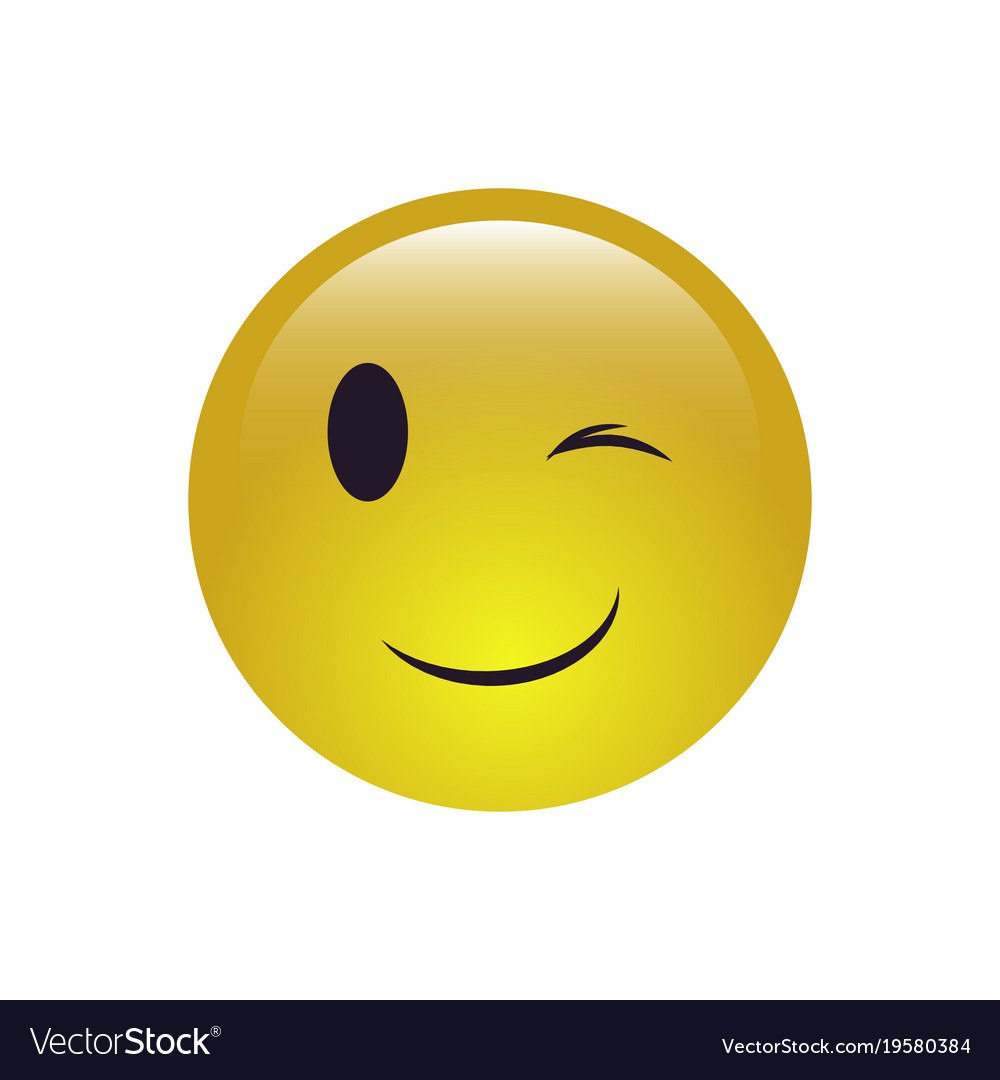 Подмигивающий смайлик