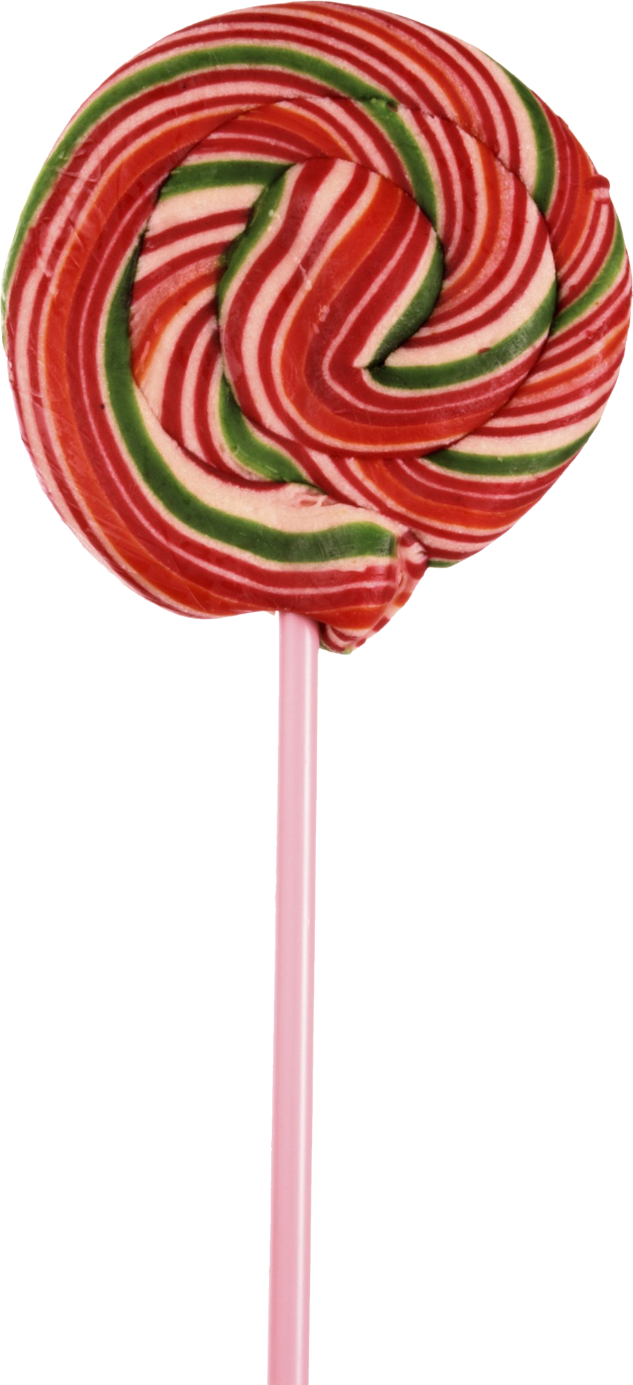 Новогодний леденец круглый