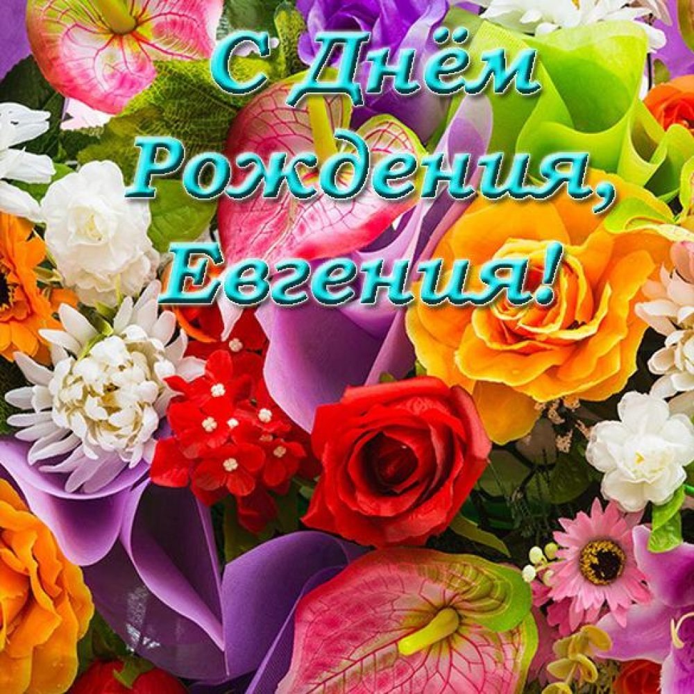 С днём рождения Евгения