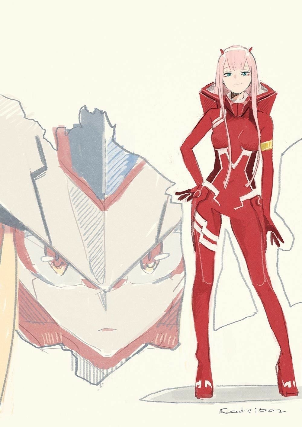 Zero two в полный рост