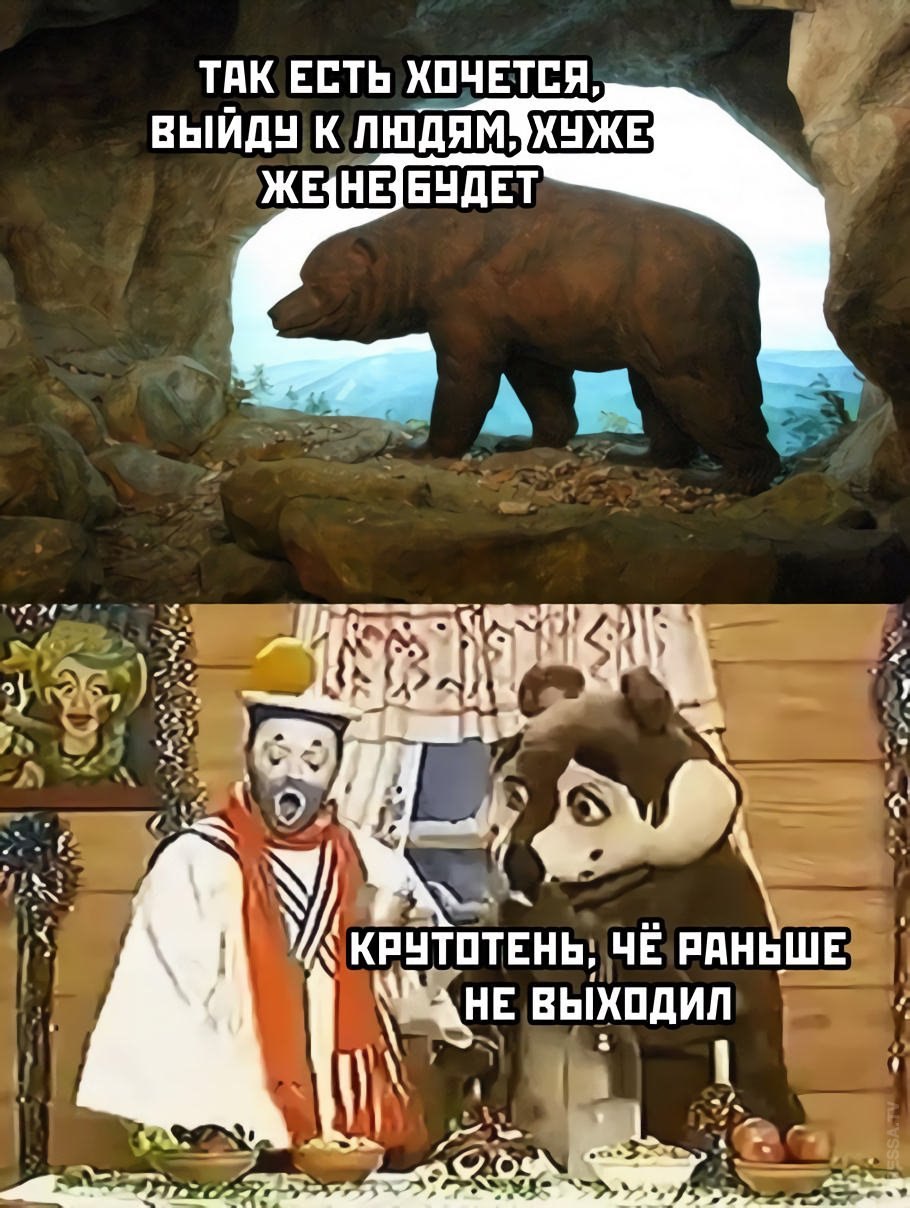 Каламбур медведь