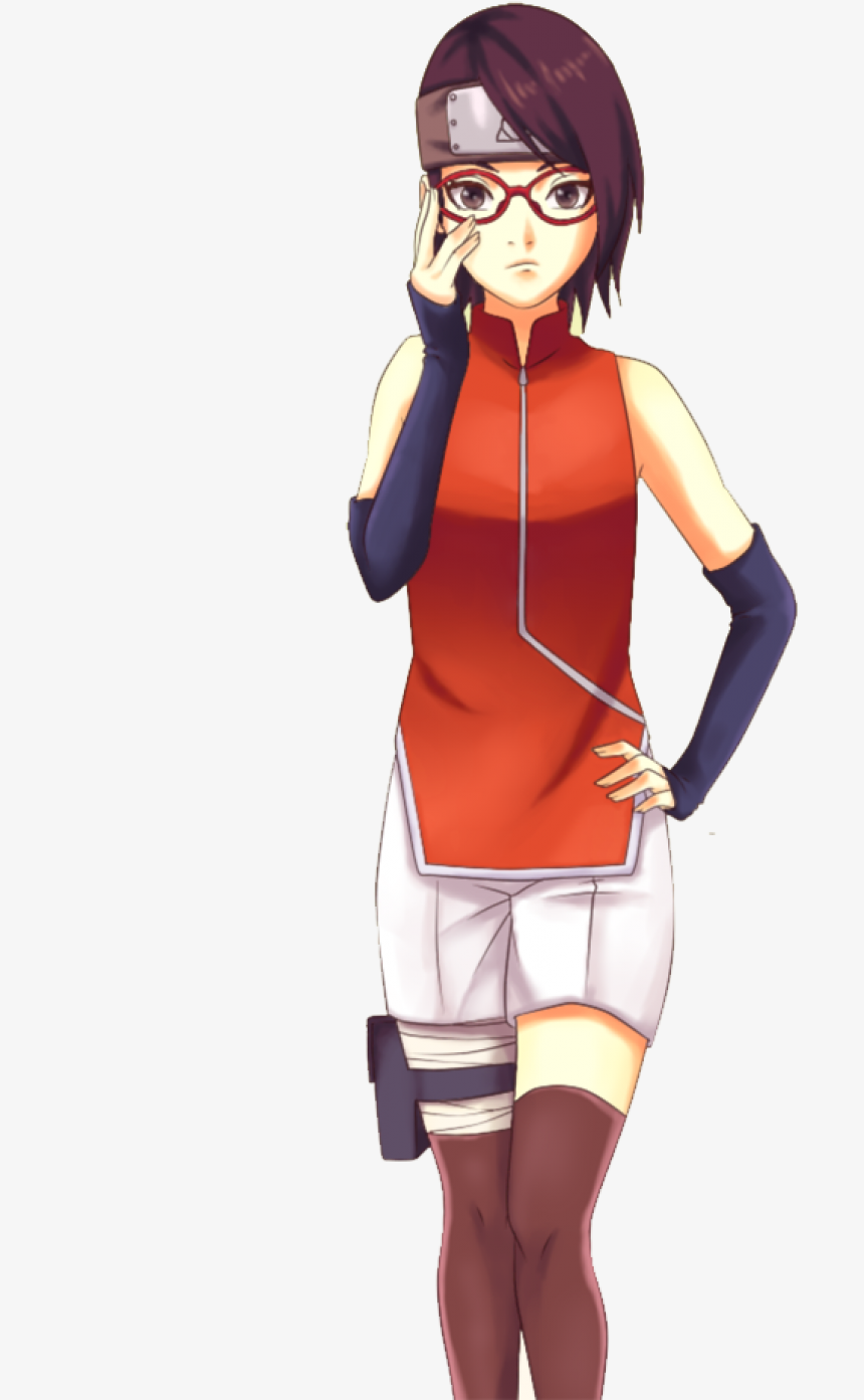 Sarada Uchiha стекло