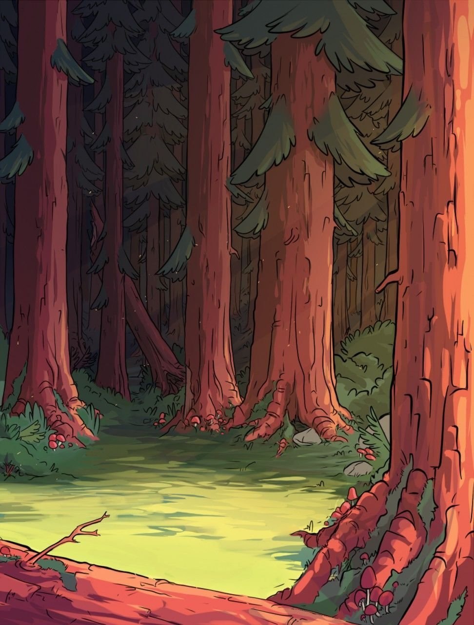 Прячущийся Gravity Falls