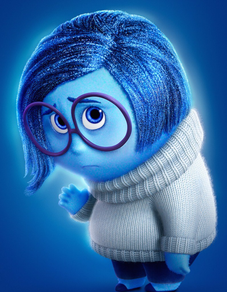 Фигурка inside out - печаль (9см)