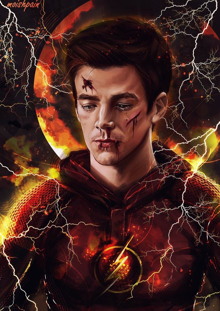 Костюм флеша Эзра Миллер