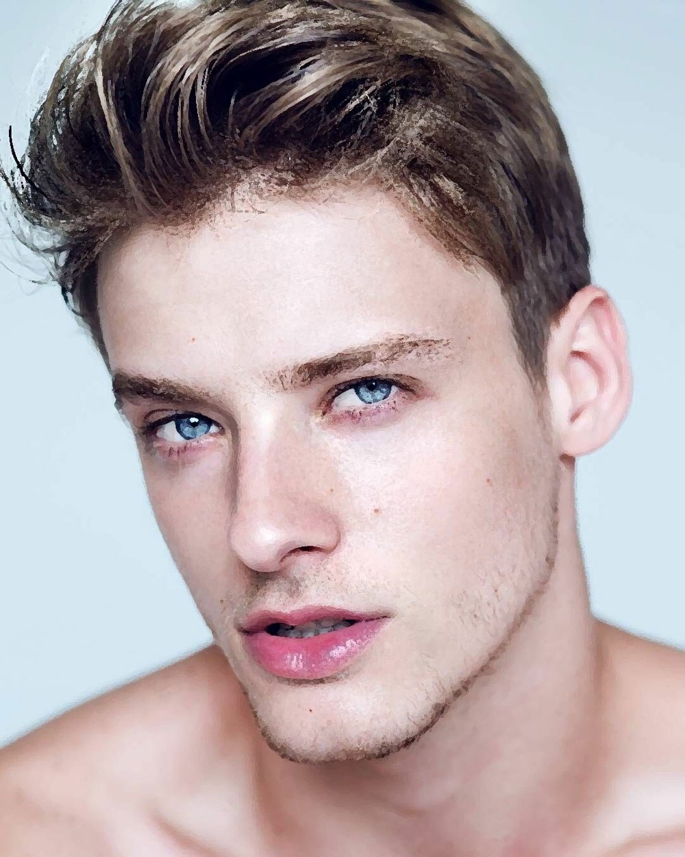 Hairstyle for teenager guy