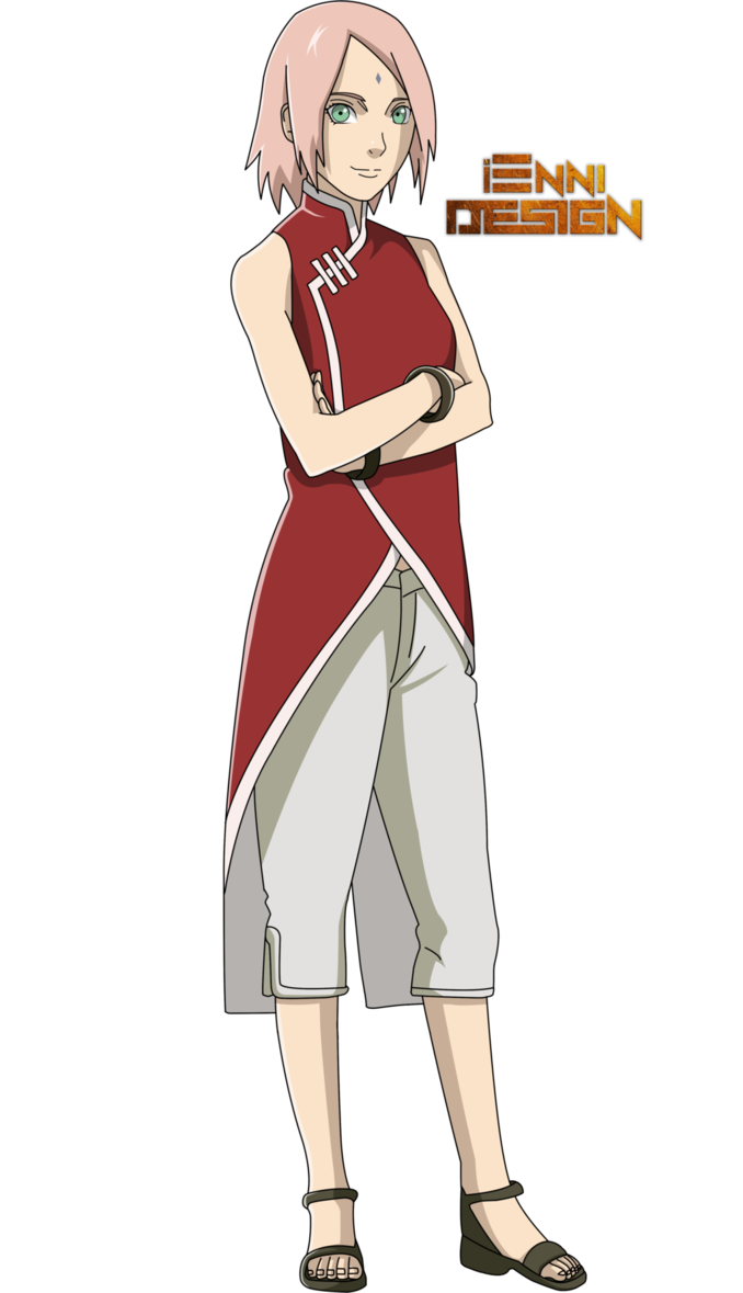 Sakura Haruno в полный рост Boruto