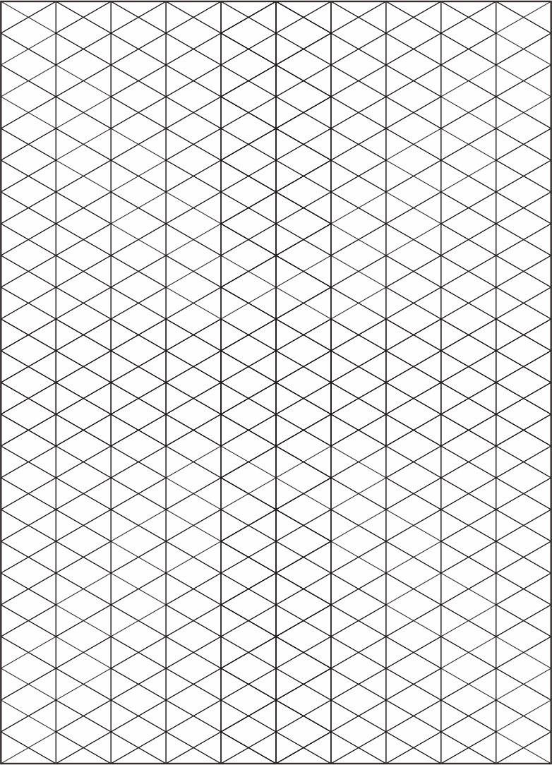 Isometric Grid 500x500