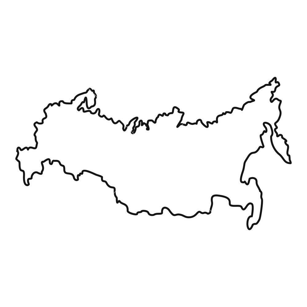 Карта России Сток