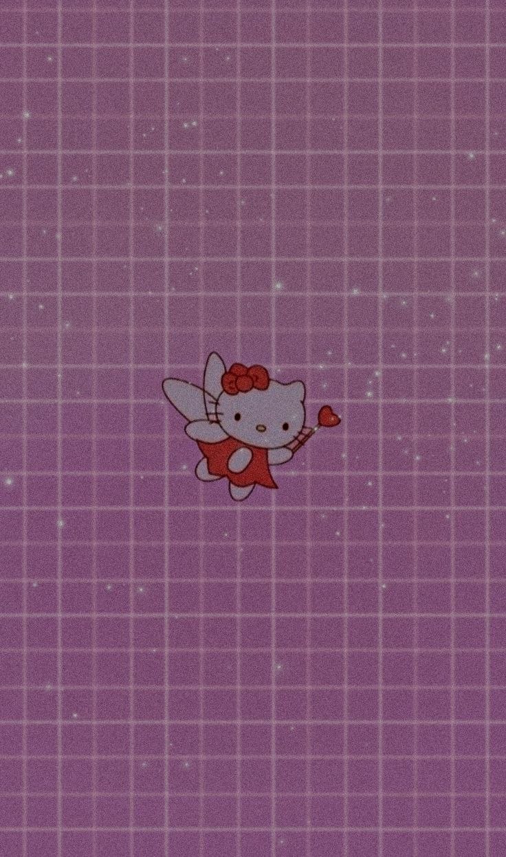 Kuromi hello Kitty Постер