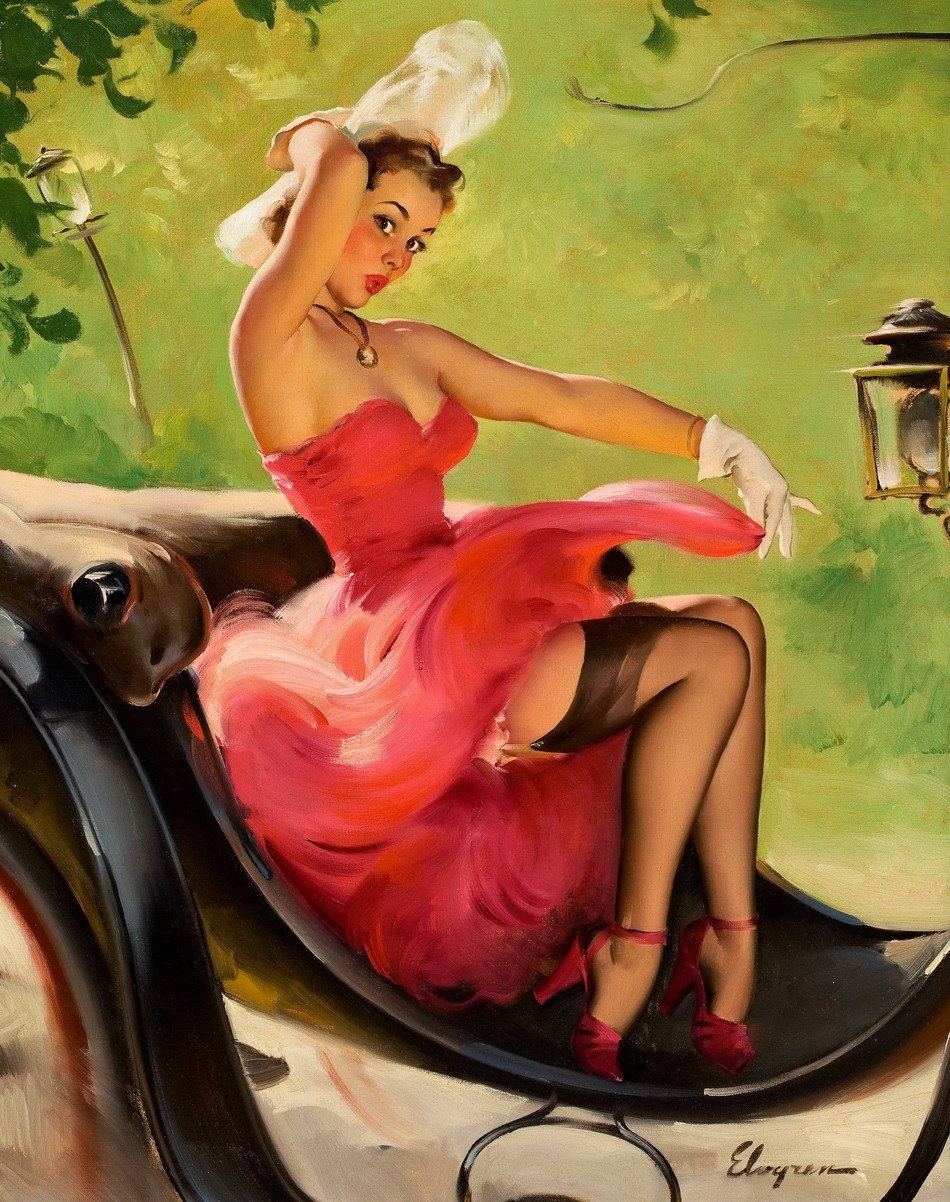 Джил Элвгрен Gil Elvgren