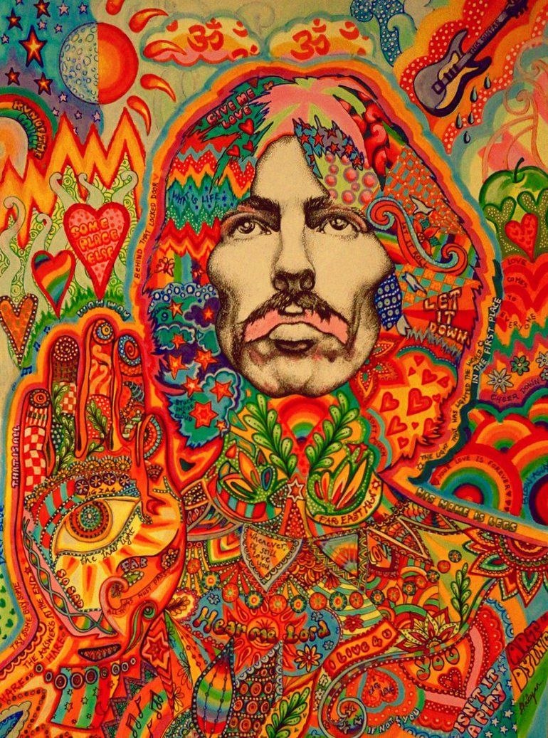 Хиппи Love Peace Love