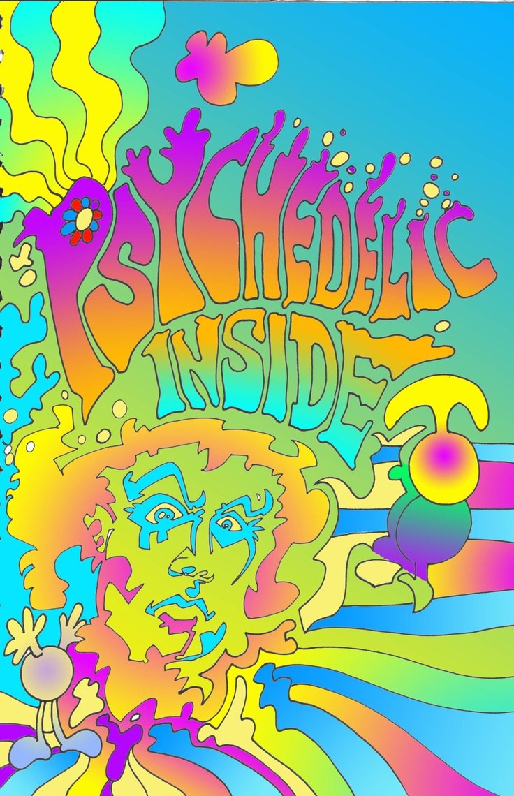 Hippie Psychedelic Art 1960s