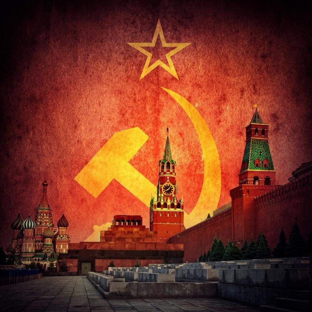 Первый флаг СССР