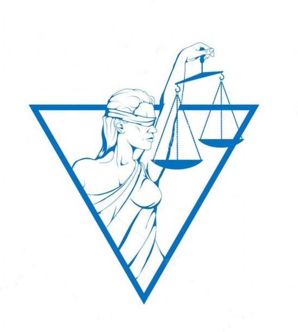 Фемида богиня правосудия в векторе