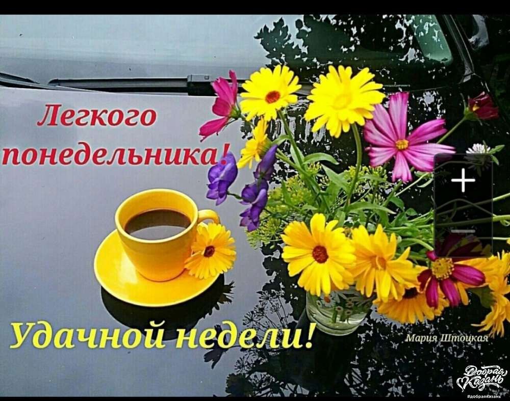 Поздравление с понедельником