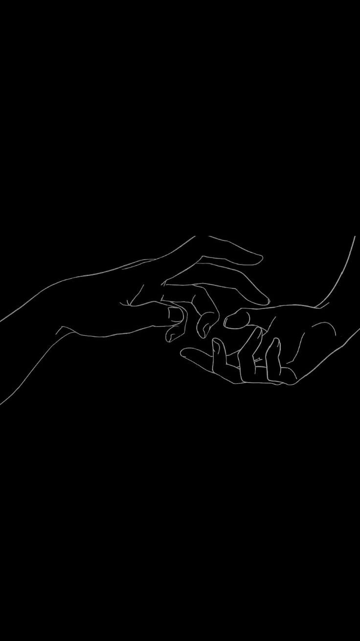Рисунки на черном фоне