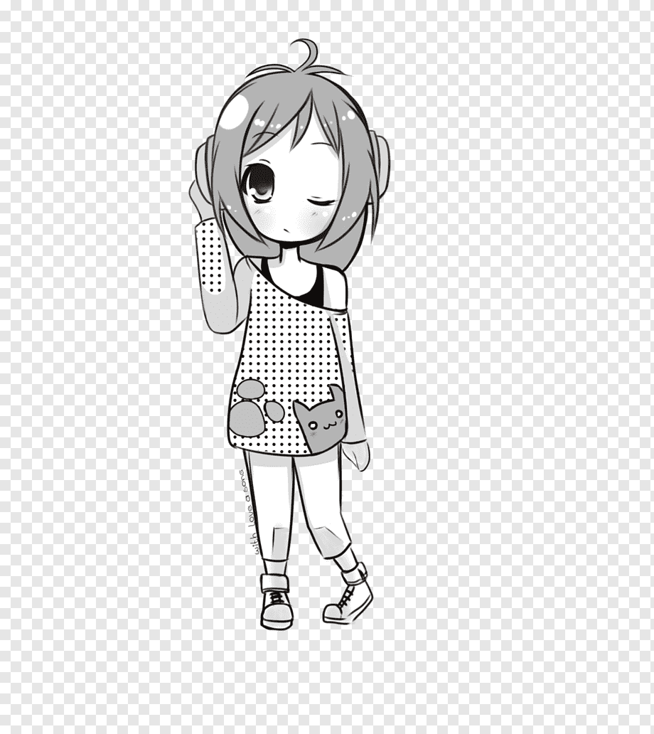 Ахегао Manga коллаж