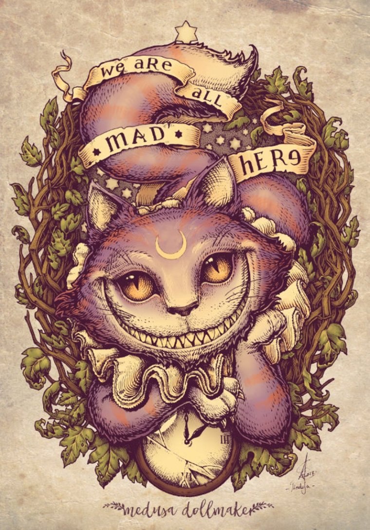 Чеширский кот Тима Бертона