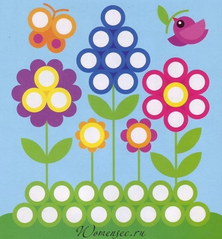 Раскраски насекомые для детей 3-4 лет