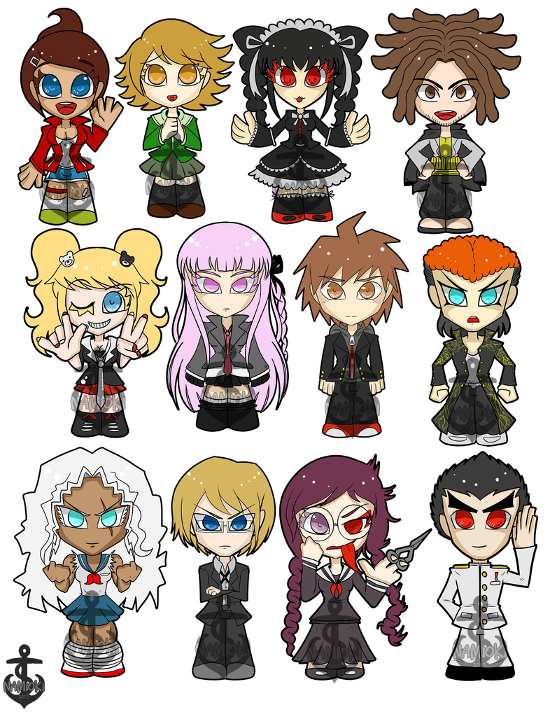 Danganronpa v2 пиксель