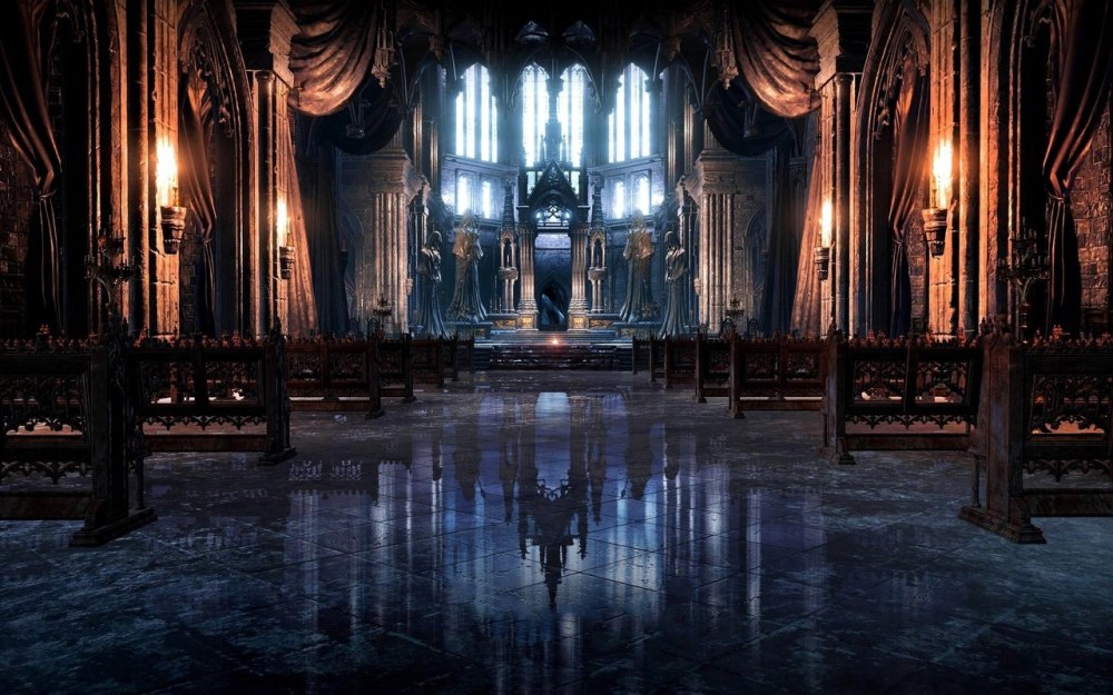 Тронный зал Dark Souls 3