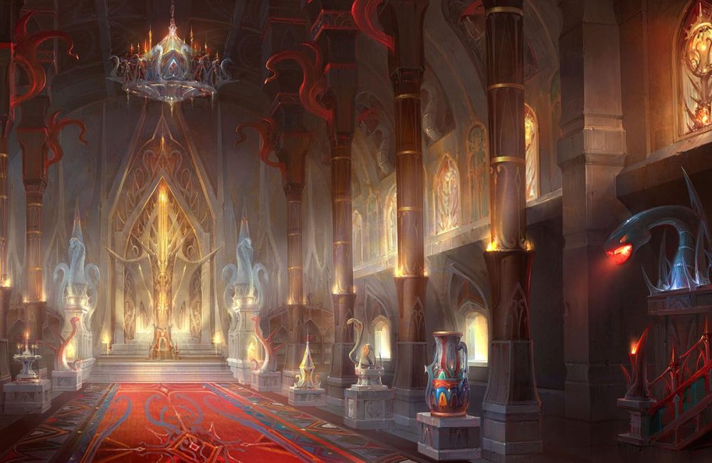 Тронный зал Final Fantasy