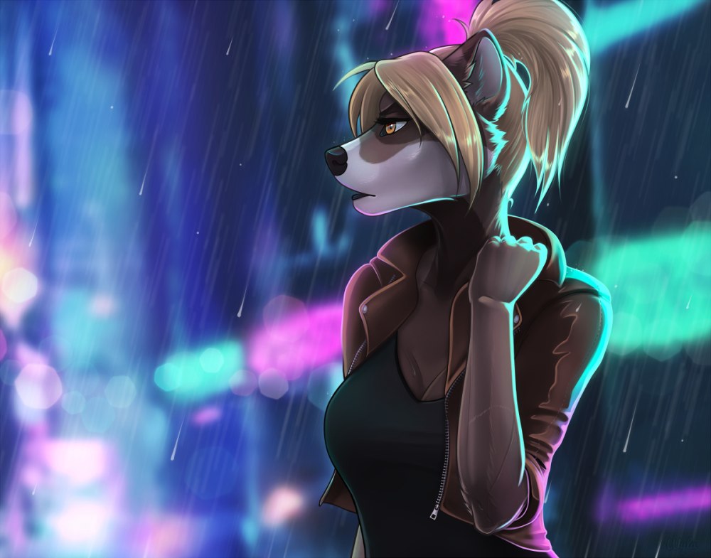 Furry гиена