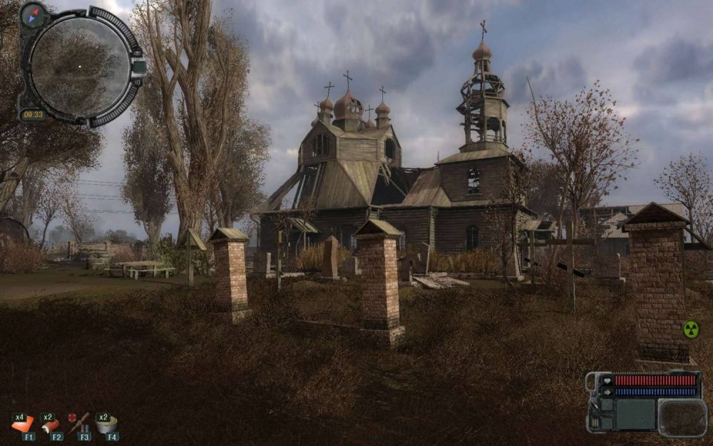 Карта кордона сталкер