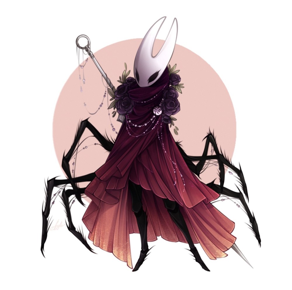 Hollow Knight Art Хорнет
