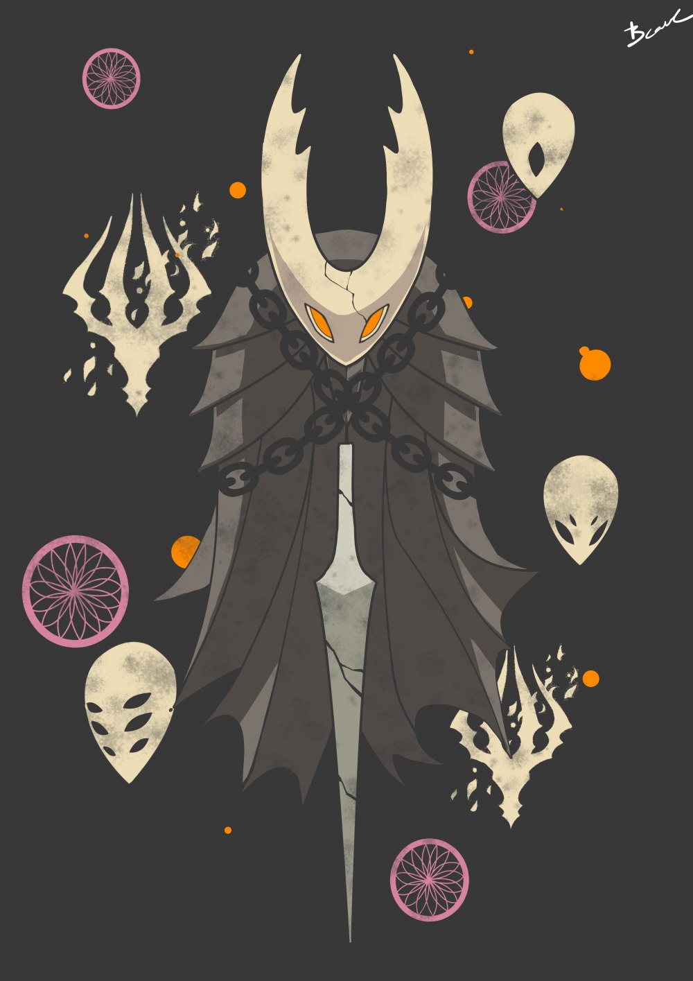 Hollow Knight полый рыцарь босс арт