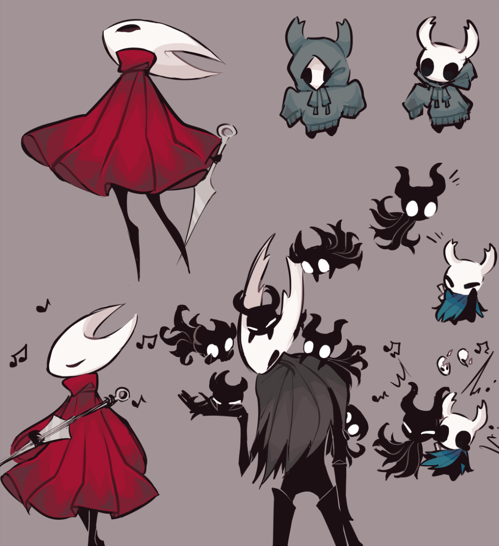 Hollow Knight герои