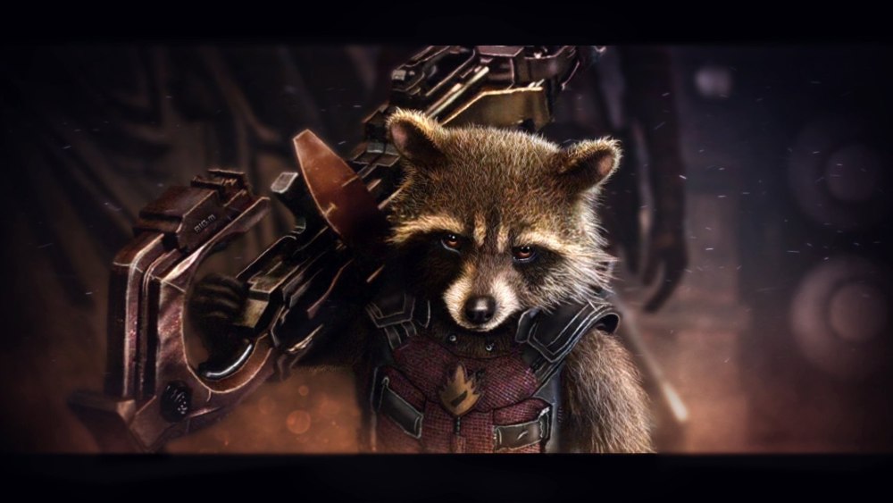 Rocket Raccoon 4k