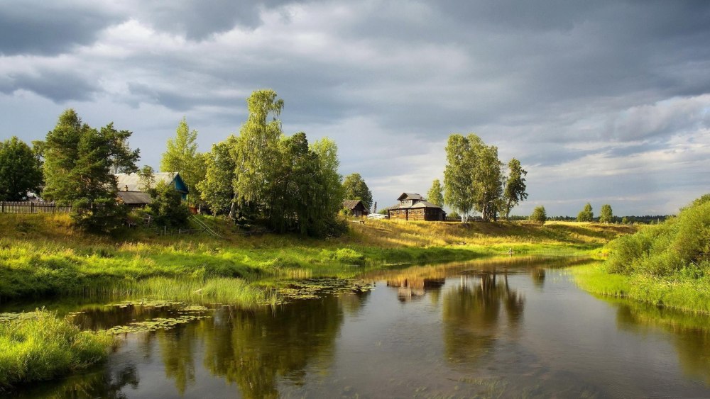 Деревенский пейзаж