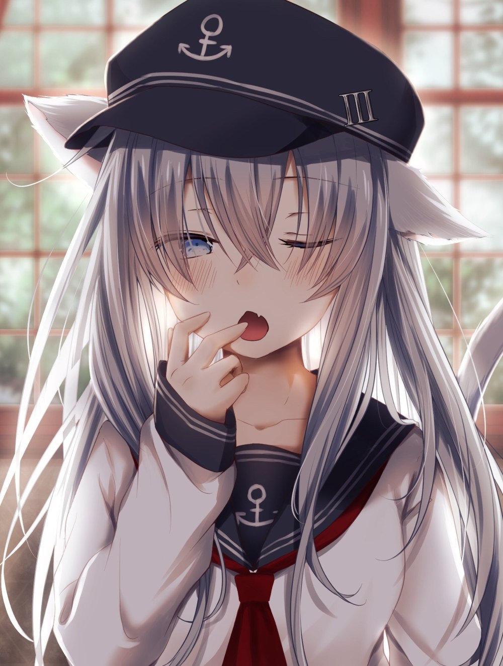 Hibiki kantai неко