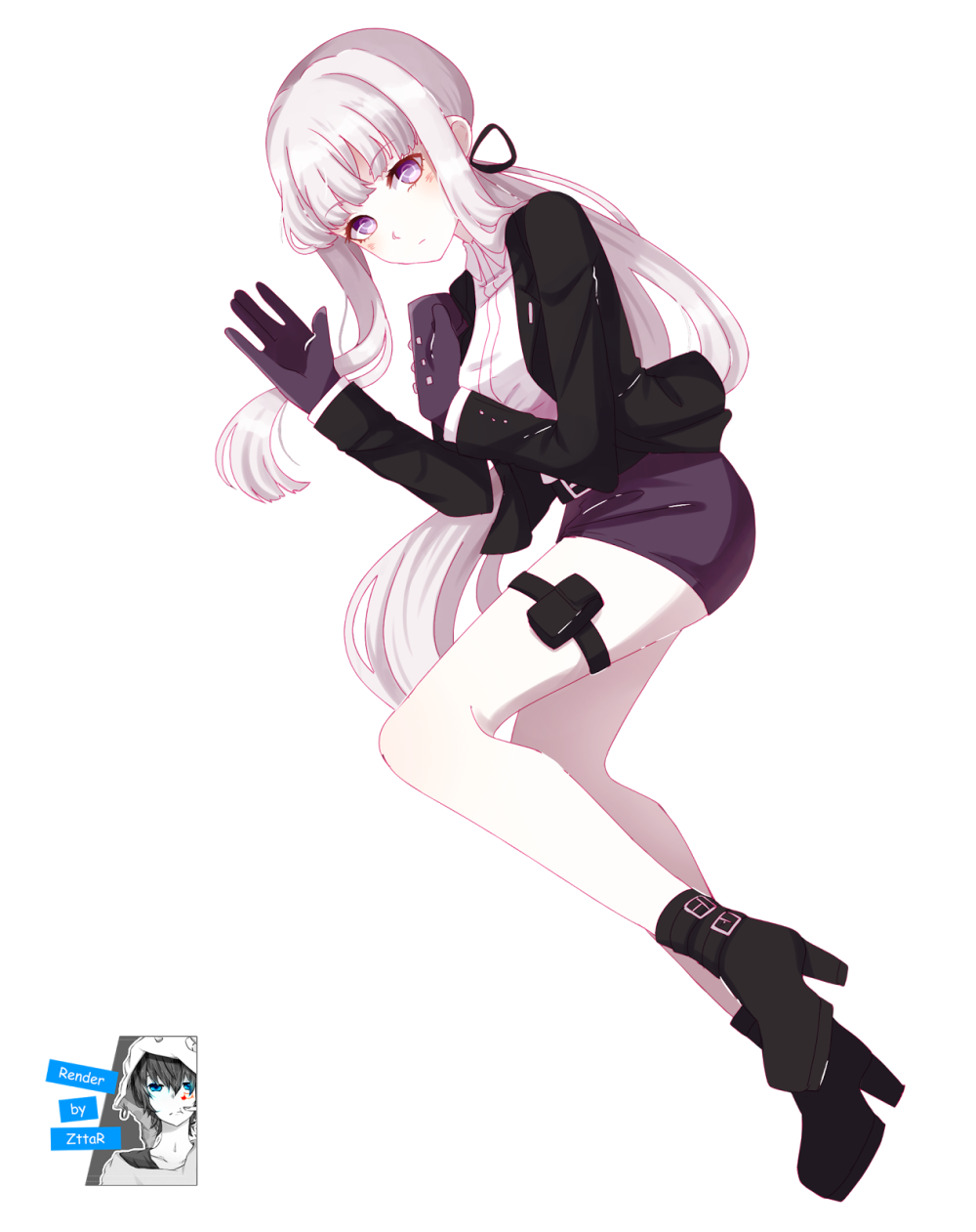 Danganronpa кёко Киригири спрайты