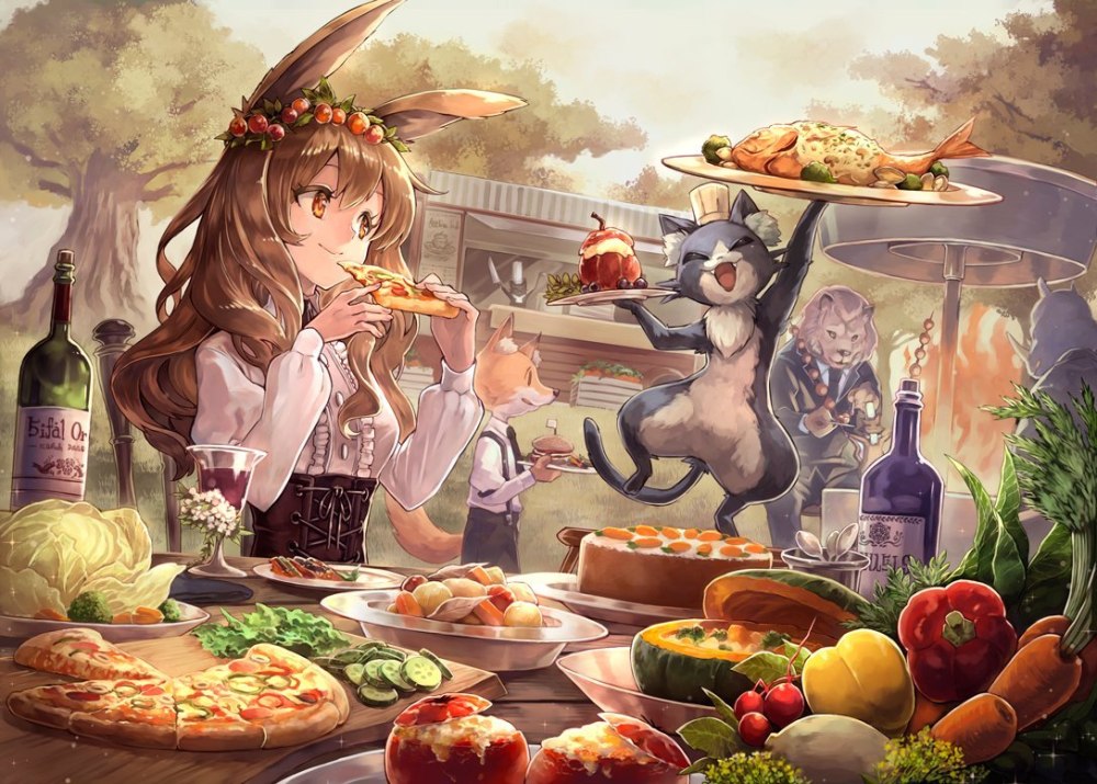 Чаепитие Япония аниме