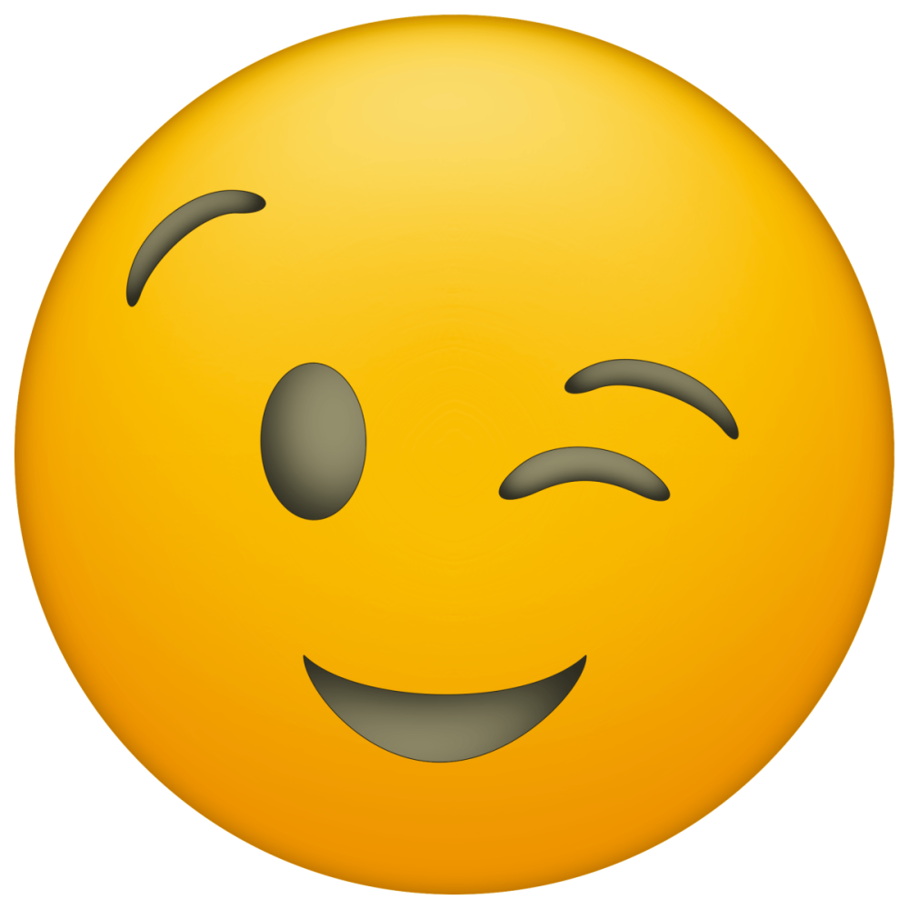 Подмигивающий смайлик ВК