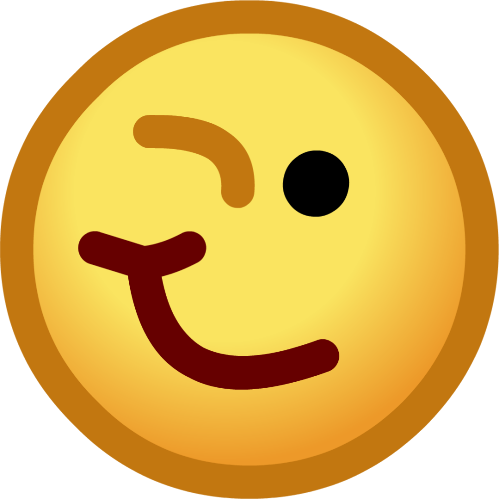 Подмигивающий смайлик